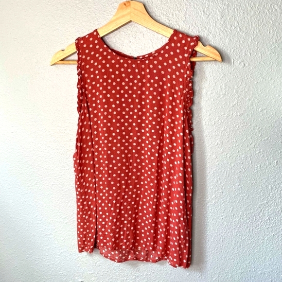Maurices polka dot top - Picture 1 of 7